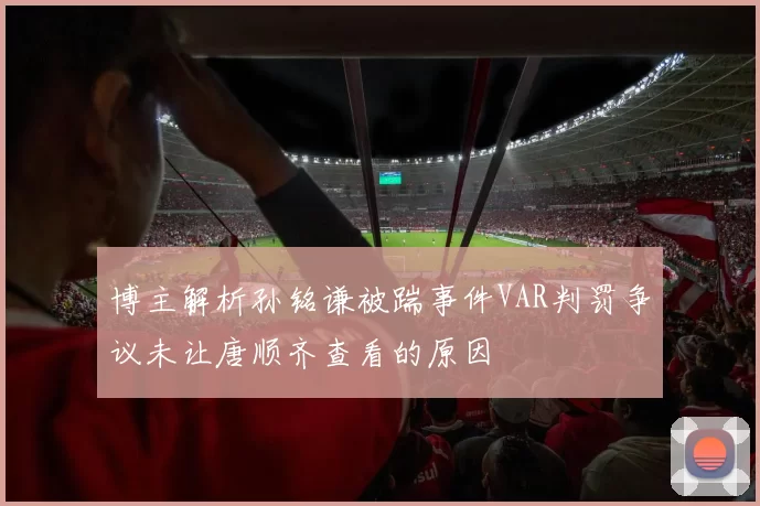 博主解析孙铭谦被踹事件VAR判罚争议未让唐顺齐查看的原因